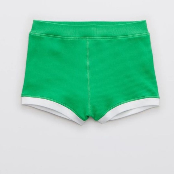 aerie offline ribbed super shortie2 inch inseam - Picture 1 of 7
